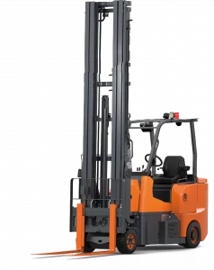 electric forklift and articulated forklift